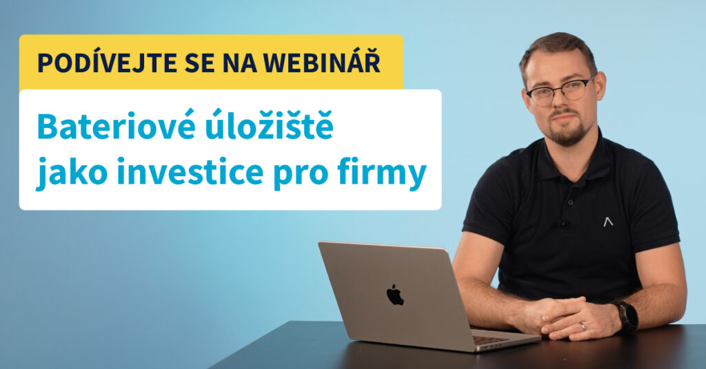 webinář bateriové úložiště jako investice pro firmy